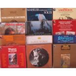 RECORDS - ORCHESTRAL ALBUMS INCLUDING WAGNER - BOXED SETS
