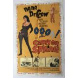 FILM - CARRY ON SPYING 1964 ORIGINAL US ONE SHEET