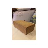SILVER BEECH BOX MADE FROM TIMBERS OF THE OLD WATERLOO BRIDGE