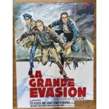 FILM - LA GRANDE EVASION FRENCH GRANDE POSTER 1963