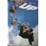 FILM - UP 2009 ORIGINAL DISNEY / PIXAR US DOUBLE SIDED ONE SHEET