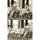 ADULT GLAMOUR - 4 ORIGINAL PHOTOGRAPHS OF TONI FINCH FROM TOCO PUBLISHERS