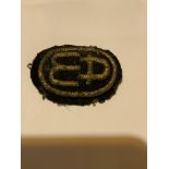 MILITARY OR NAVY UNIFORM BADGE