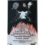 FILM - TO THE DEVIL A DAUGHTER 1976 ORIGINAL UK ONE SHEET
