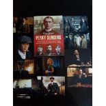 PEAKY BLINDERS BOOK AND 8 PHOTOGRAPHS