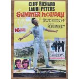 FILM - SUMMER HOLIDAY CLIFF RICHARD 1963 POSTER