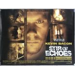 FILMS - KEVIN BACON MOVIES UK QUAD POSTERS X 2