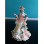 ROYAL DOULTON BONE CHINA ' LADY ROSE FLOWERS OF LOVE'