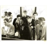 MUSIC - UB40 VINTAGE PUBLICITY PHOTOGRAPH FULLY HAND SIGNED