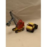 CORGI TOYS - UNIMOG 406 AND PRIESTMAN