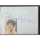 MUSIC - ORIGINAL AUTOGRAPH OF ALMA COGAN