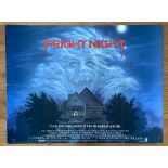 FILM - FRIGHT NIGHT 1985 UK QUAD