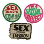ADULT GLAMOUR - 1970'S COLLECTABLE SEX SEW-ON'S