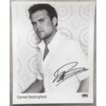 MUSIC - DANIEL BEDINGFIELD AUTOGRAPHED PHOTO