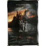 FILM - HARRY POTTER 2010 TEASER US DOUBLE SIDED ONE SHEET