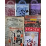 BOOKS & MAGAZINES - THE GRAPHIC. ELVIS PICTUREGOER, EVERYBODY'S ETC