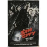 FILM - SIN CITY 2005 ORIGINAL US ONE SHEET - QUENTIN TARENTINO