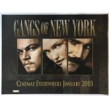 FILMS - UK QUAD'S GANGS OF NEW YORK & A LIFE LESS ORDINARY
