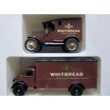 WHITBREAD LIMITED EDITION MODEL VANS BY CORGI