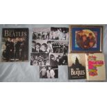 MUSIC - THE BEATLES AUTHORISED BIOGRAPHY 1ST EDITION PLUS RECORD PHOTOS ETC.