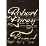 TRANSPORTATION - FORD (HENRY) BY ROBERT LACEY HAND SIGNED