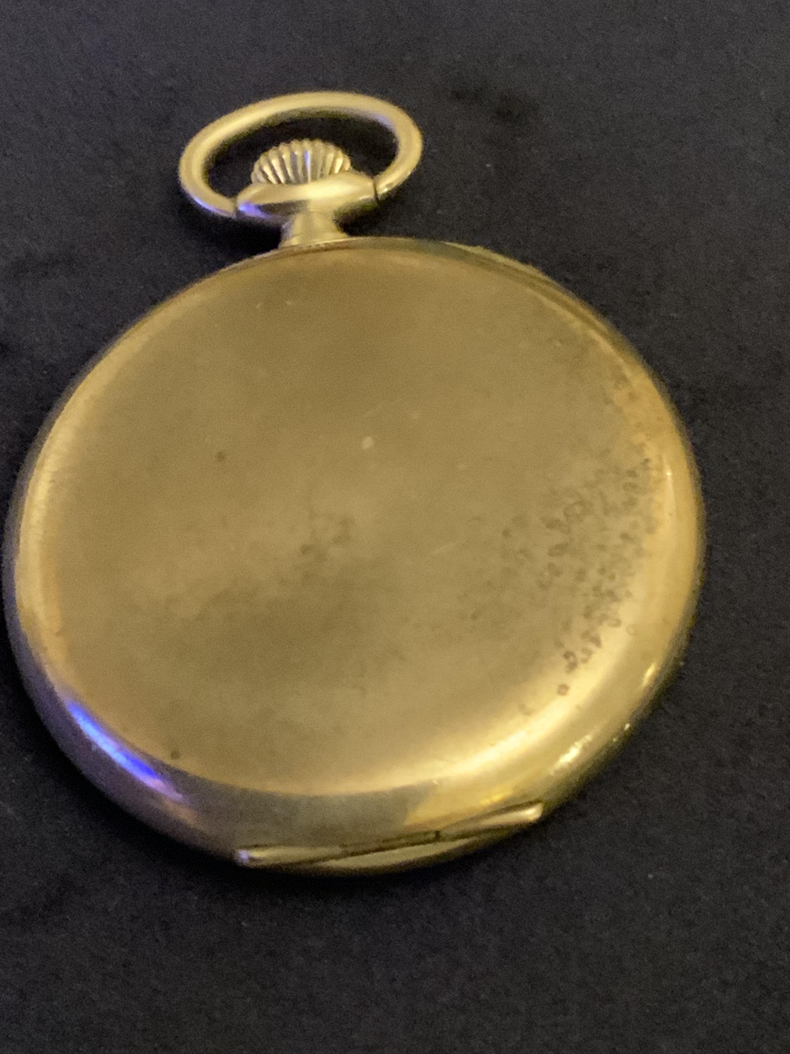 1920s OMEGA SILVER PLATED POCKET WATCH RETAILED BY PARSONS BRISTOL - Image 4 of 4