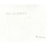 RECORD - THE BEATLES WHITE ALBUM STEREO INCLUDES PHOTOS & POSTER 1968 PCS 7067