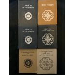 6 X 1920s/30s NURSING AND FIRST AID BOOKS ST JOHNS AMBULANCE
