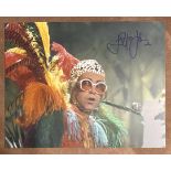 MUSIC - ELTON JOHN HAND SIGNED PHOTO