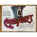 FILM - CABARET 1972 UK QUAD