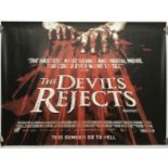 FILM - THE DEVILS REJECTS 2005 UK DOUBLE SIDED QUAD