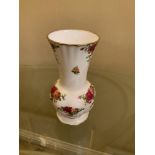 ROYAL ALBERT OLD COUNTRY ROSES VASE 17CM