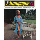 ADULT GLAMOUR - CHAMPAGNE MAGAZINE NO. 9 HARRISON MARKS 1967