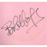 CELEBRITY - BOB HOPE & JIMMY EDWARDS ORIGINAL AUTOGRAPHS