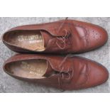 SHOES - BROGUES SIZE 11 1/2 MADE IN ENGLAND BY T. ELLIOTT AND SONS