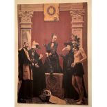 ADULT GLAMOUR - AVANTE GARDE SERIALIST VENETIAN MASQUERADE SCENE