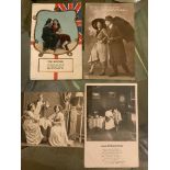 4 X EDWARDIAN ROMANTIC POSTCARDS