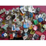 COLLECTION OF VINTAGE ADVERTISING BADGES X 180+
