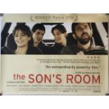 FILMS - ORIGINAL UK DOUBLE SIDED QUADS X 2 THE SONS ROOM & THE HOURS