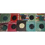 RECORDS - CLIFF RICHARD VINTAGE 7 INCH SINGLE COLLECTION X 10