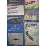 MAGAZINES - VINTAGE R.A.F. AIRCRAFT RECOGNITION, FLIGHT & AEROPLANE