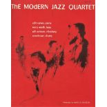 MUSIC - MODERN JAZZ QUARTET 1961 CONCERT PROGRAMME