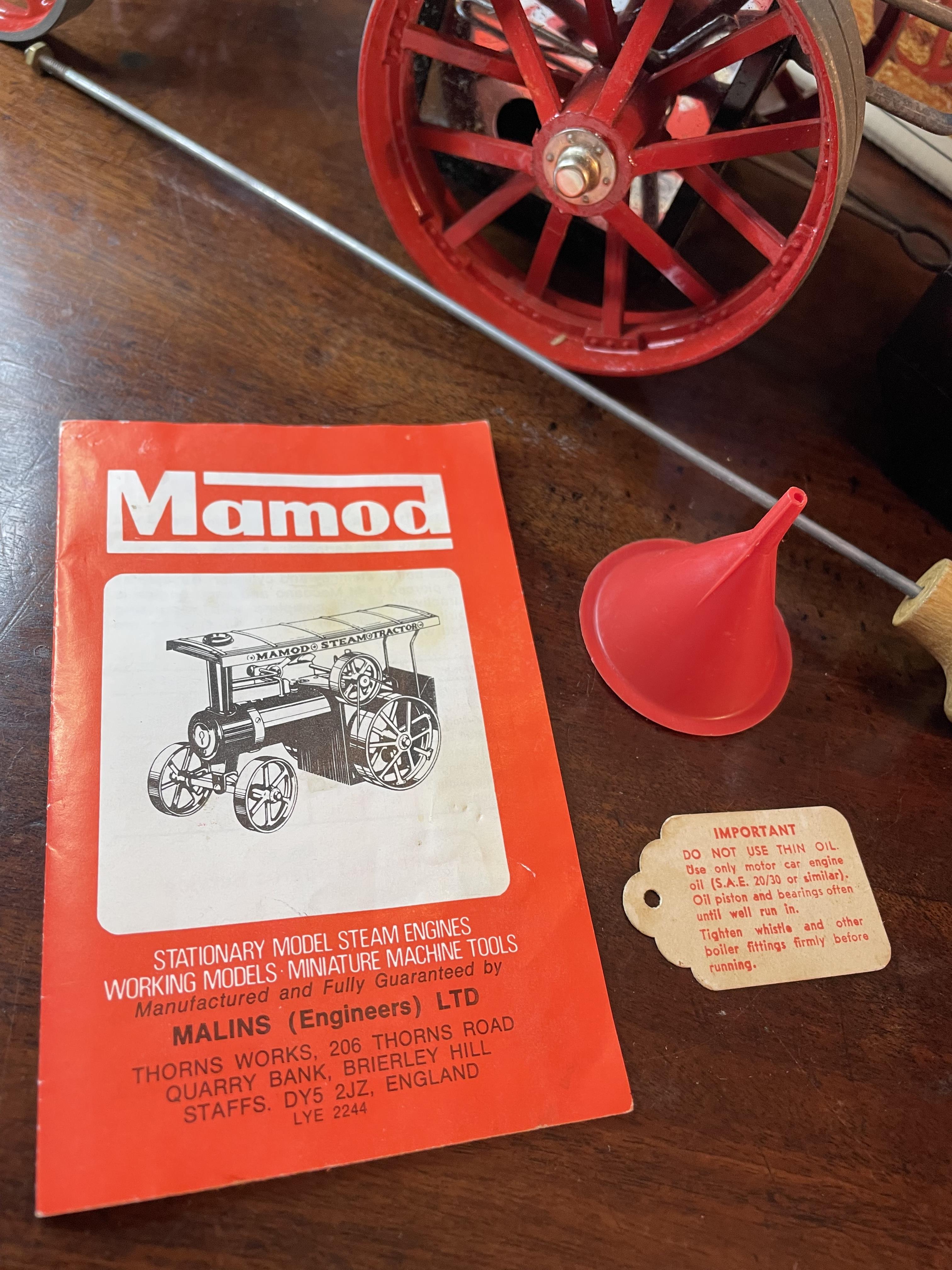 TOYS - MINT & BOXED VINTAGE MAMMOD STEAM TRACTION ENGINE 8089 - Image 8 of 10