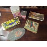 VINTAGE ADVERTISING - COLLECTION OF TINS