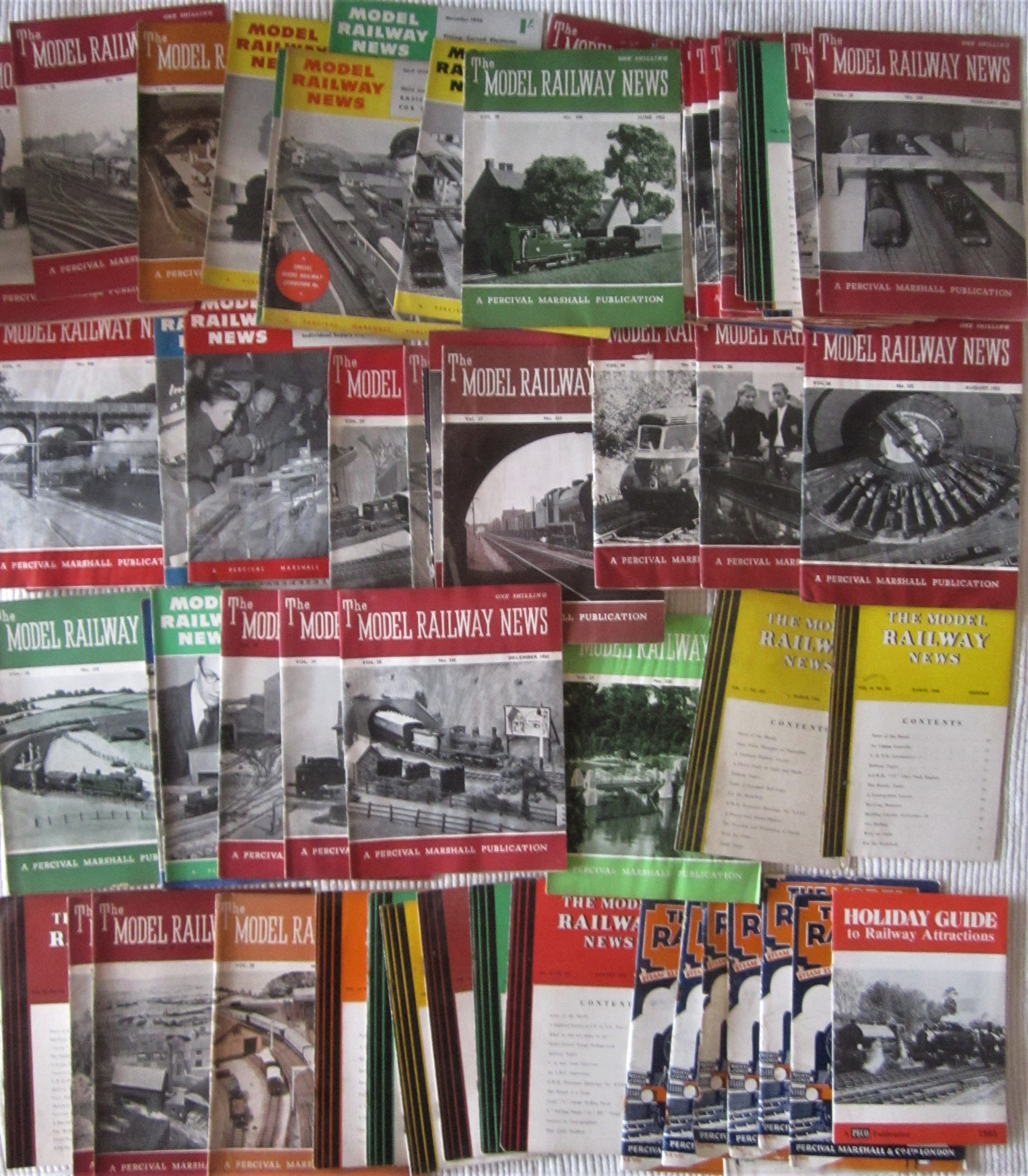 MODEL RAILWAY MAGAZINES X 60