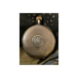 1920s SWISS SILVER & YELLOW METAL POCKET WATCH