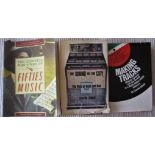 MUSIC - BOOK COLLECTION ROCK AND ROLL, ATLANTIC RECORDS & FIFTIES MUSIC