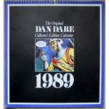 1989 DAN DARE COLLECTORS EDITION CALENDAR