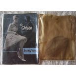 2 PAIRS OF VINTAGE STOCKINGS SIZE 9 1/2