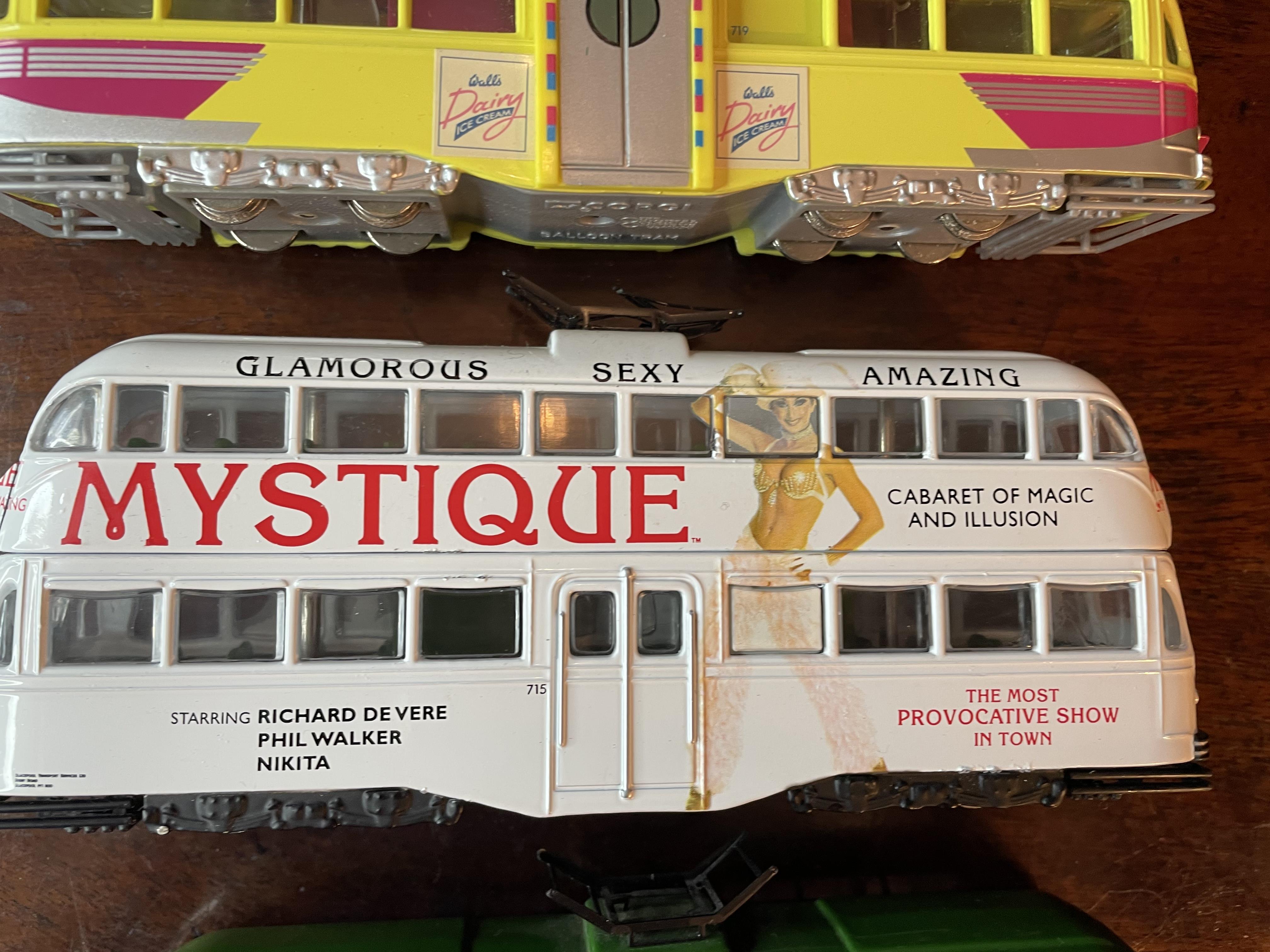 TOYS - 3 X CORGI ORIGINAL OMNIBUS DIE CAST MODEL TRAMS - Image 3 of 5